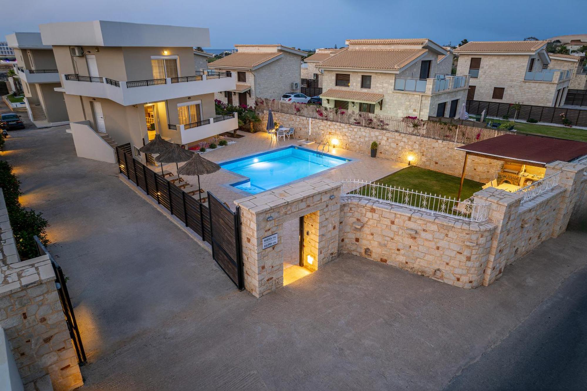 Villa Sophia-Villa Elpis Hersonissos  Exterior photo